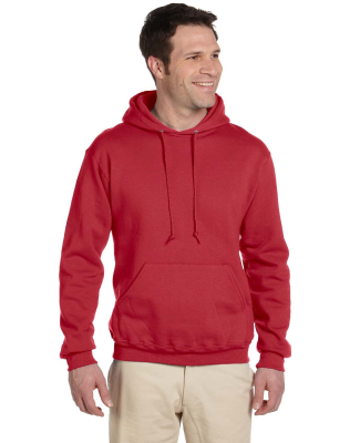 4997 Jerzees Adult Super Sweats® Hooded Pullover  in True red