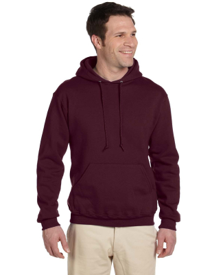 4997 Jerzees Adult Super Sweats® Hooded Pullover  in Maroon