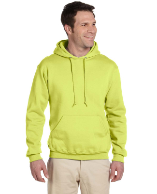 4997 Jerzees Adult Super Sweats® Hooded Pullover  in Safety green