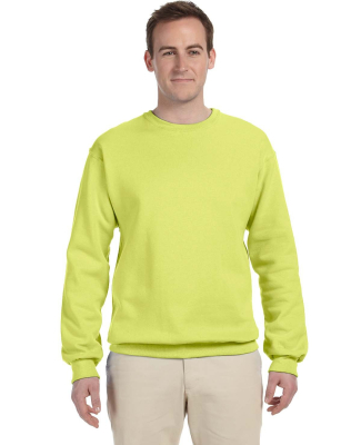 562 Jerzees Adult NuBlend® Crewneck Sweatshirt in Safety green