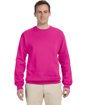 562 Jerzees Adult NuBlend® Crewneck Sweatshirt in Cyber pink