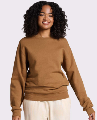 562 Jerzees Adult NuBlend® Crewneck Sweatshirt in Golden pecan