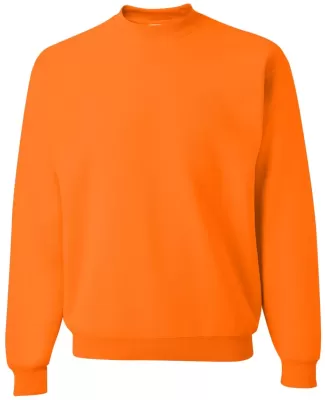 562 Jerzees Adult NuBlend® Crewneck Sweatshirt SAFETY ORANGE