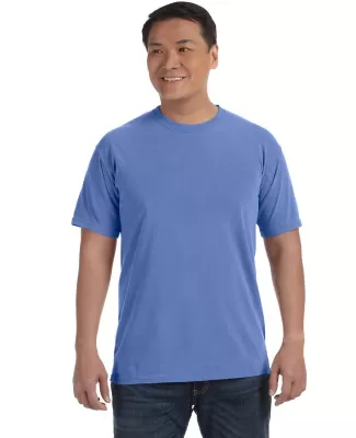 1717 Comfort Colors - Garment Dyed Heavyweight T-S in Mystic blue