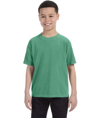 9018 Comfort Colors - Pigment-Dyed Ringspun Youth  in Island green