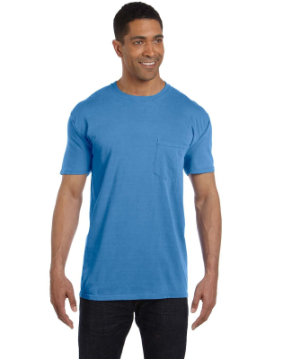 6030 Comfort Colors - Pigment-Dyed Short Sleeve Sh in Royal caribe