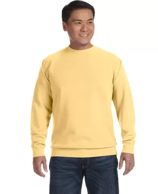 1566 Comfort Colors - Pigment-Dyed Crewneck Sweats in Butter