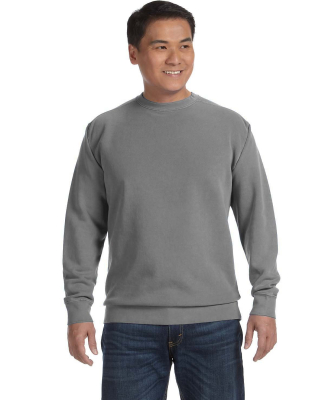 1566 Comfort Colors - Pigment-Dyed Crewneck Sweats in Grey