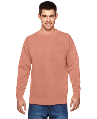 1566 Comfort Colors - Pigment-Dyed Crewneck Sweats in Terracota