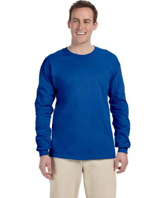 4930 Fruit of the Loom Heavy Cotton HD Long Sleeve in Royal