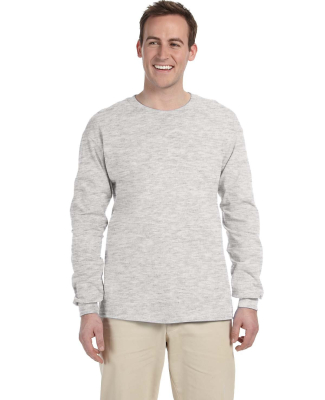 4930 Fruit of the Loom Heavy Cotton HD Long Sleeve in Ash