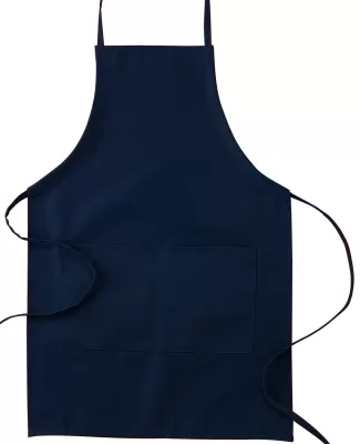 APR53 Big Accessories Two-Pocket 30" Apron in Navy