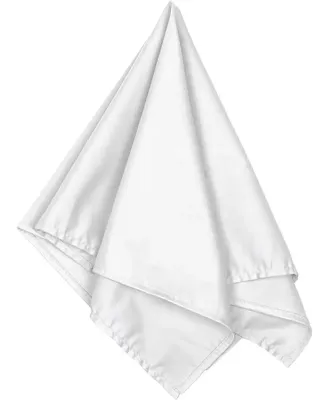 BA001 Big Accessories Solid Bandana WHITE