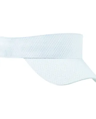 BX022 Big Accessories Sport Visor with Mesh in White