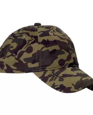 BX018 Big Accessories Unstructured Camo Hat in Green camo