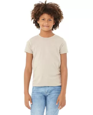 BELLA+CANVAS 3001Y Jersey Youth T-Shirt in Heather dust