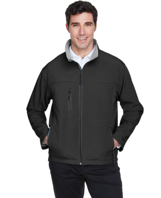 D995 Devon & Jones Men’s Soft Shell Jacket in Black