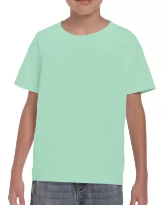 5000B Gildan™ Heavyweight Cotton Youth T-shirt  in Mint green