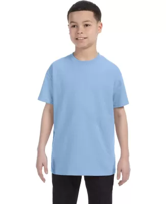 5000B Gildan™ Heavyweight Cotton Youth T-shirt  in Light blue