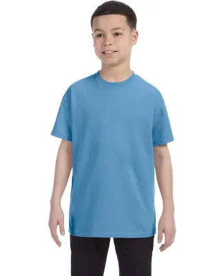 5000B Gildan™ Heavyweight Cotton Youth T-shirt  in Carolina blue