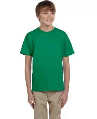 2000B Gildan™ Ultra Cotton® Youth T-shirt in Kelly green