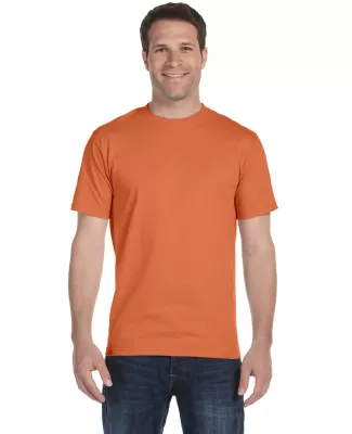 G800 Gildan Ultra Blend 50/50 T-shirt in T orange