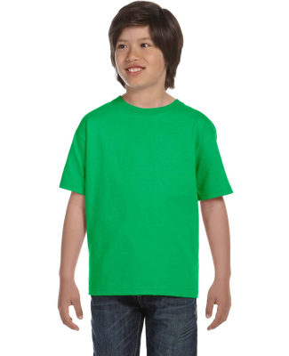 8000B Gildan Ultra Blend 50/50 Youth T-shirt in Electric green