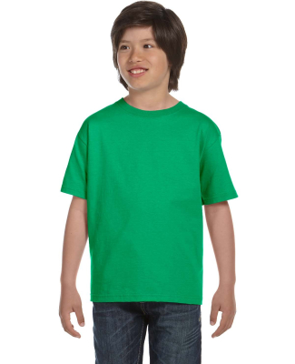 8000B Gildan Ultra Blend 50/50 Youth T-shirt in Irish green