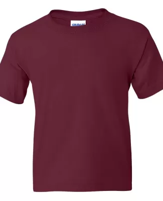 8000B Gildan Ultra Blend 50/50 Youth T-shirt MAROON