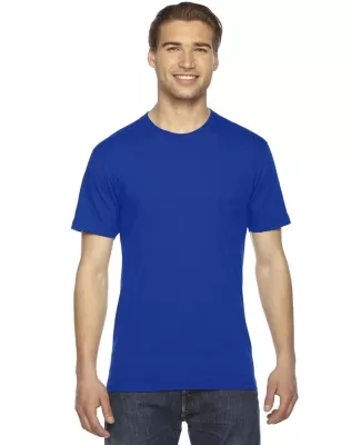 2001 American Apparel Fine USA Made Jersey Tee in Royal blue
