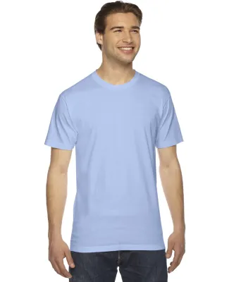 2001 American Apparel Fine USA Made Jersey Tee in Baby blue