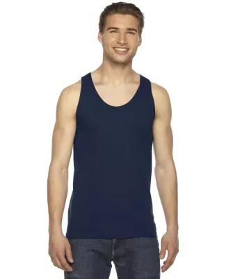 2408 Unisex American Apparel Fine Jersey Tank NAVY