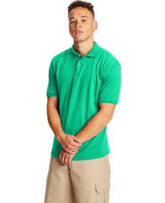 054X Stedman by Hanes® Blended Jersey in Kelly green