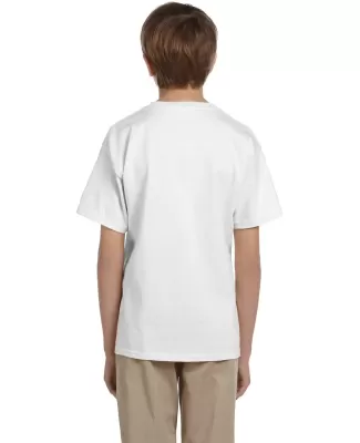 5370 Hanes® Heavyweight 50/50 Youth T-shirt in White