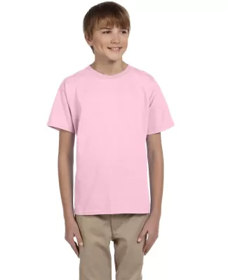 5370 Hanes® Heavyweight 50/50 Youth T-shirt in Pale pink