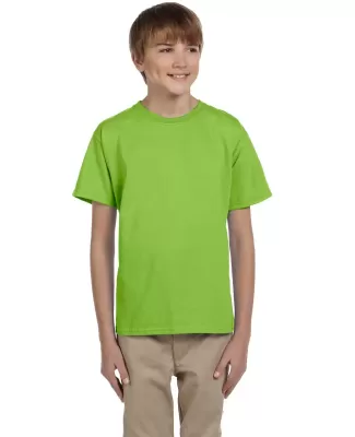 5370 Hanes® Heavyweight 50/50 Youth T-shirt in Lime