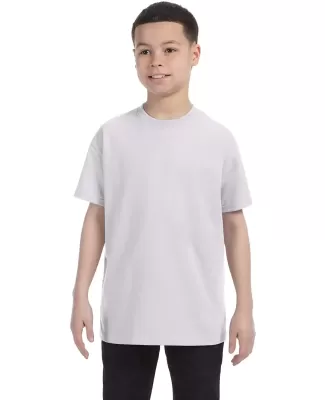 5450 Hanes® Authentic Tagless Youth T-shirt in Ash