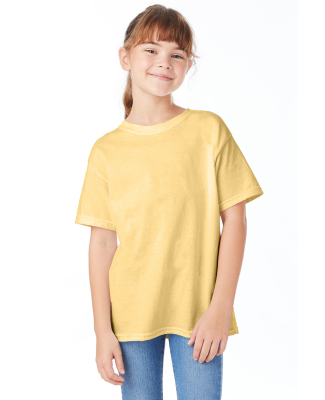 Hanes 5480 Heavyweight Youth T-shirt in Athletic gold