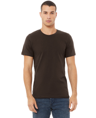 BELLA+CANVAS 3001 Soft Cotton T-shirt in Brown