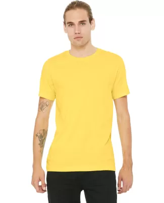 BELLA+CANVAS 3001 Soft Cotton T-shirt in Yellow