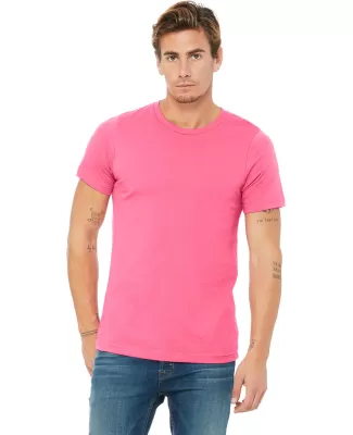 BELLA+CANVAS 3001 Soft Cotton T-shirt in Charity pink