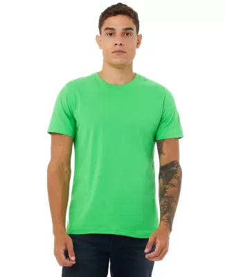 BELLA+CANVAS 3001 Soft Cotton T-shirt in Synthetic green