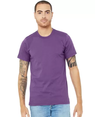 BELLA+CANVAS 3001 Soft Cotton T-shirt in Royal purple