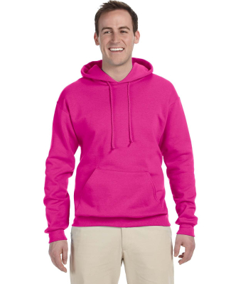 996M JERZEES® NuBlend™ Hooded Pullover Sweatshi in Cyber pink