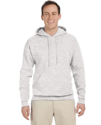 996M JERZEES® NuBlend™ Hooded Pullover Sweatshi in Oatmeal heather