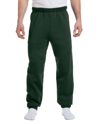 JERZEES 973 NuBlend Sweatpant 973M in Forest green