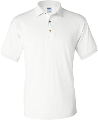 8800 Gildan® Polo Ultra Blend® Sport Shirt WHITE