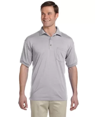 8900 Gildan® Ultra Blend Sport Shirt with Pocket in Sport grey