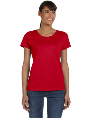Fruit of the Loom Ladies Heavy Cotton HD153 100 Co in True red