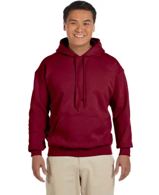 18500 Gildan Heavyweight Blend Hooded Sweatshirt in Antiq cherry red